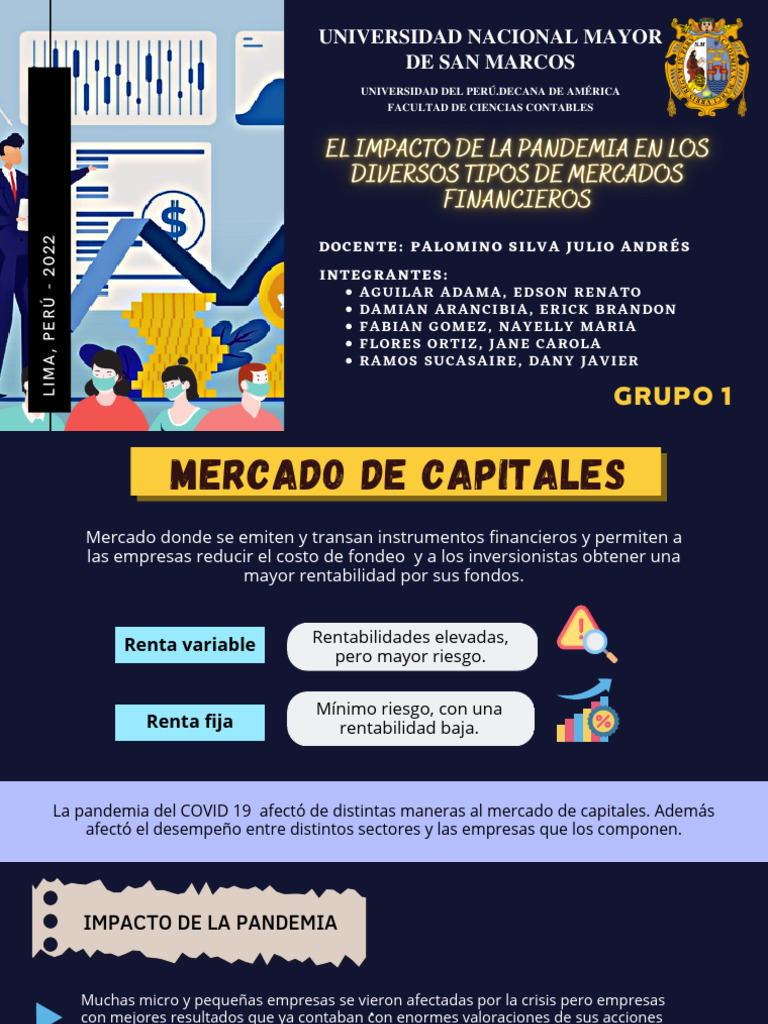 Impacto del COVID-19 en Mercados Financieros | PDF | Dólar de los ...