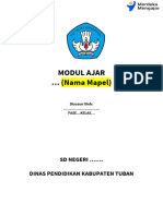 Format Modul Ajar