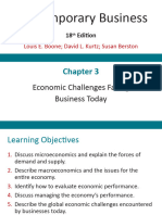 Economic Challeneges Facing Business Today