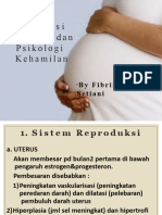 Adaptasi Fisiologi Dan Psikologi Kehamilan: by Fibrinika Tuta Setiani