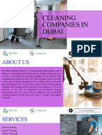 Cleaning Companies in Dubai