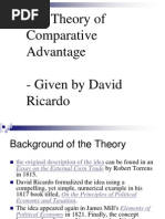 Download David Ricardos Theory of Comparative Advantage by clintonblouw SN68019267 doc pdf