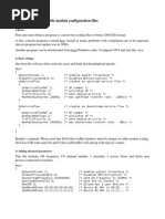 Create Config For Cable Modem