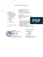 Laporan Hasil Kegiatan Fasilitasi - April