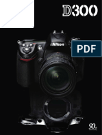 Nikon D300 Brochure (November 2007)