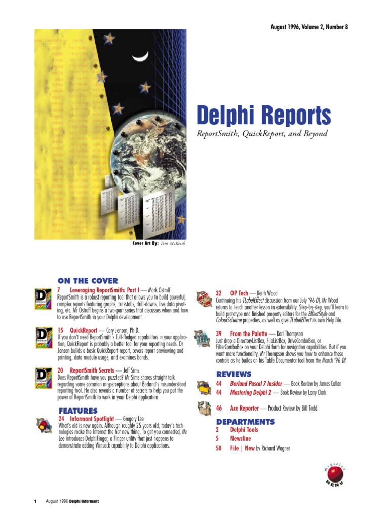 Delphi Reports: Reportsmith, Quickreport, and Beyond | PDF | World Wide ...