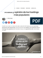 C Analisis Opinion Hosting Populares