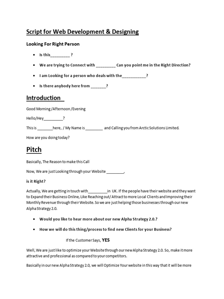 Agents script new 1 pdf websites world wide web