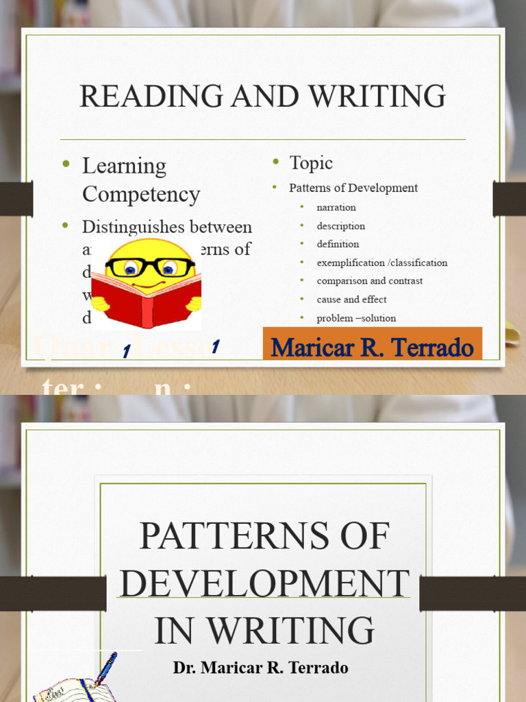 1 Patterns of Development PDF Definition Laptop