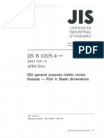 Jis B 0205 - 4 - 2001