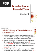 Chapter 13 Binomial Tree Complete Version Fall 2022-20221101