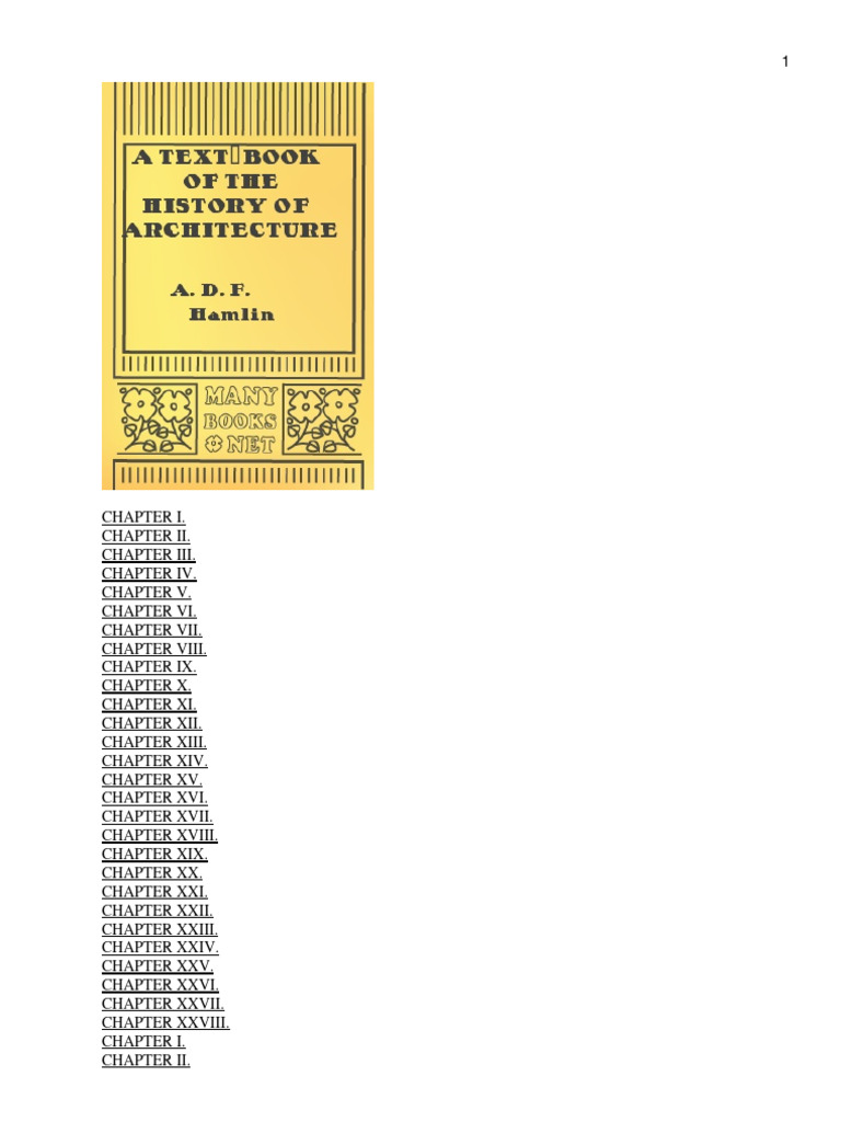 A text book of the history of architecture adfhamlin pdf