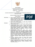 Perbup Nomor 52 Tahun 2016 Tentang Sotk Dinas Pekerjaan Umum & Penataan Ruang