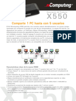 Folleto X550