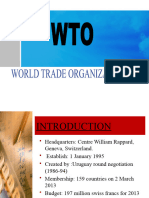 Presentation World Trade Organization
