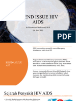 1 TREND ISSUE HIV AIDS Matkul HIV Oleh Dospem DRRIRISWD-1