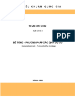 3117-2022 Bê tông - Phương pháp xác định độ co TCVN