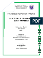 Place Value of One-Two Digit Numbers - Yvonne C. Aya-Ay