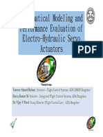 Mathematical Modeling Performance Evaluation of Electro Hydraulic Servo Actuators