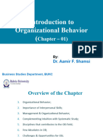 BUKC - Organizational Theory - Behavior 2022 - Chapter 01 08102023 084355pm
