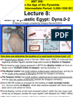 Anth.309 Ppt. Lecture-8 Dynasties 0-2 El