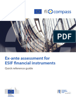 FI COMPASS - Manual - Ex Ante Quick Reference Guide