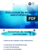 Cours 4 - Évaluation Du Risque Anesthésique