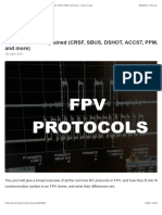 FPV Protocols Explained (CRSF, SBUS, DSHOT, ACCST, PPM, PWM and More) - Oscar Liang