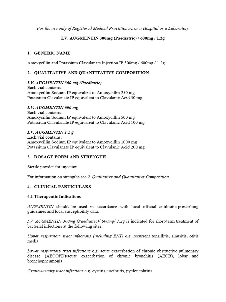 Augmentin i v pdf infection epidemiology