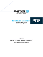Solar Project Construction: Nextera Energy Resources (Neer)