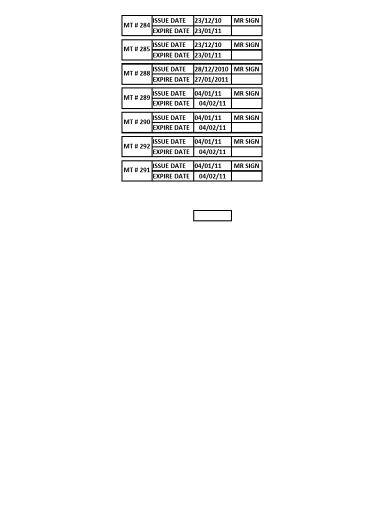 Measurement Tape Calibration PDF