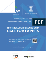 India Energy Week Call for Papers Brochure