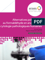 Rapport ANSES - Alternatives Formaldéhyde Ana Path