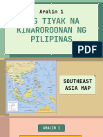 Aralin 1 Ang Tiyak Na Kinaroroonan NG Pilipinas