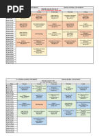 Timetable Fall 2023