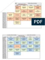 Timetable Fall 2023