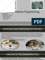 Transportation Engineering - Ce111 - Bsce1a - G1