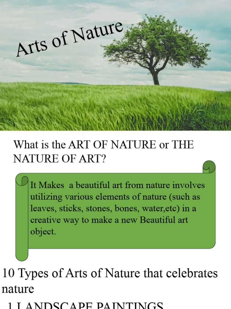 Nature Of Arts PDF