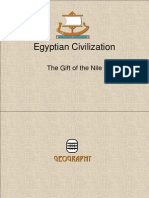 Egyptian Civilization: The Gift of The Nile