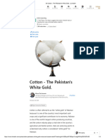Cotton - The Pakistan's White Gold. - LinkedIn