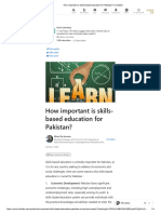How Important is Skills-based Education for Pakistan_ _ LinkedIn