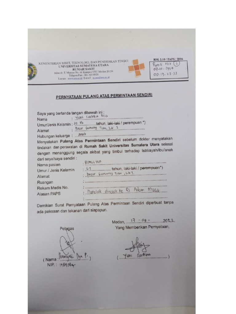 Form Pap's | PDF