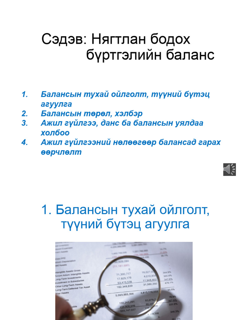 5. НББ-ийн баланс | PDF