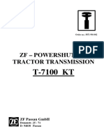 Transmission Powershuttle T-7100 KT