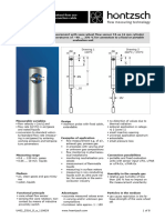 Extendable Vane Wheel Flow Sen-Sor ZS16 With Connection Cable