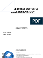 Double Offset Butterfly Valve (Water)