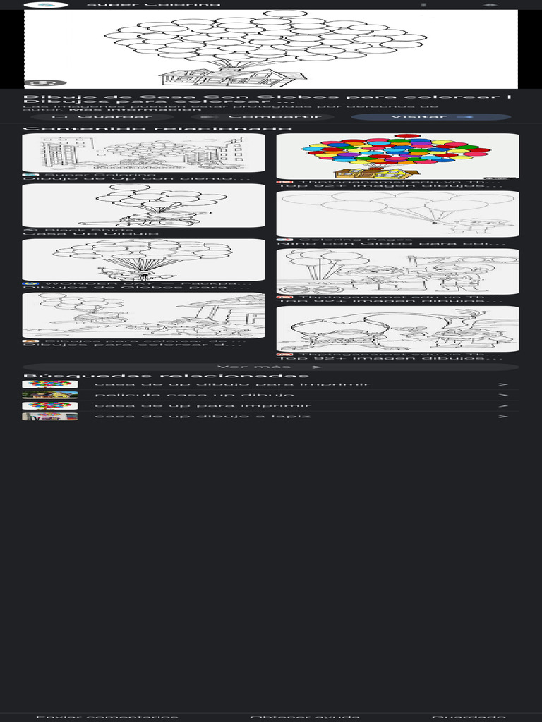 Casa de Up para Dibujar - Buscar Con Google | PDF