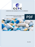 Generic Pharmaceutical Industry Study