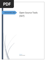 Open Source Tools (507) : Theory by Sweta. J. Dave