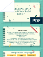 Sosialisasi Pemilihan Mapel Pilihan